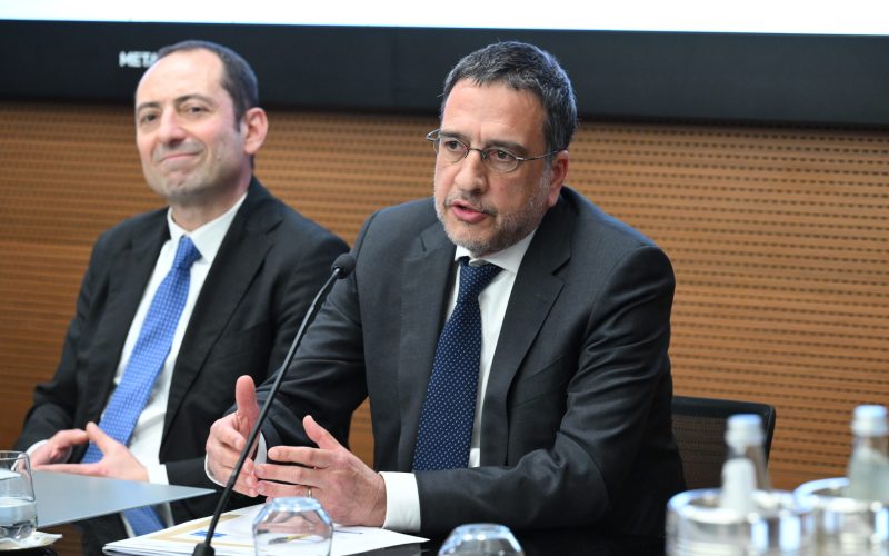 Francesco Salerni, Direttore Strategia, Digitale e Sostenibilità del Gruppo Terna e Direttore Generale della Fondazione Terna, nel corso dell’evento di presentazione dei progetti della Fondazione Terna (2 aprile 2025)